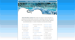 Desktop Screenshot of nassaubaymusiclessons.com